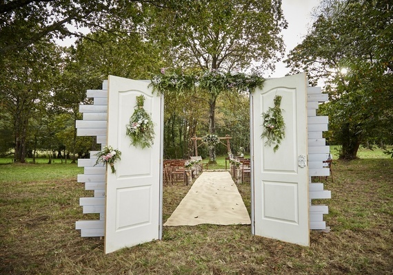 Decorar ceremonia civil en Asturias. Boda en plena naturaleza en Asturias.